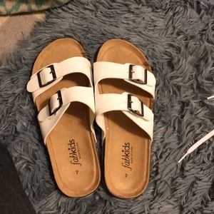 Faux Birkenstock slip on shoe